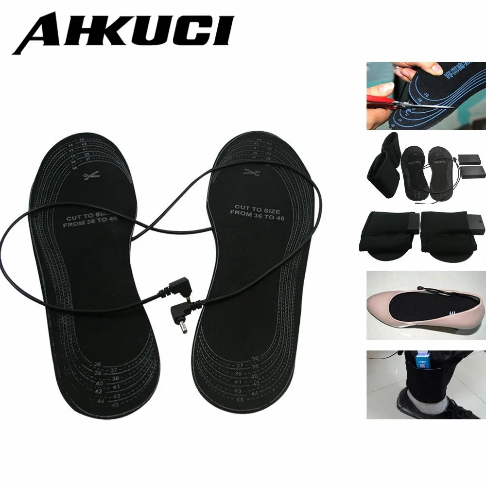

Стельки AHKUCI с электроподогревом, зимние, стельки для утепления, с питанием от USB, для скандинавской охоты