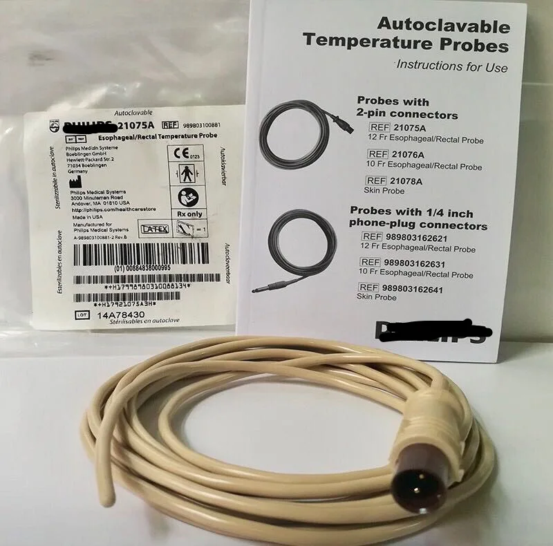 Esophageal/Ректальный Температурный Зонд PN: 21075A новый оригинальный|Комплекты умного