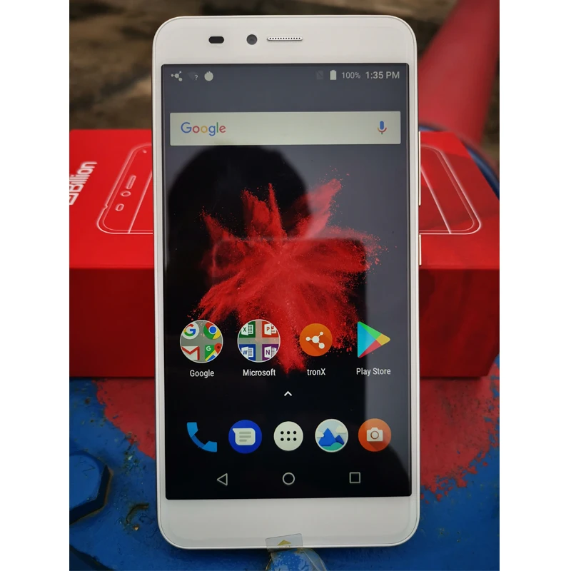 Billion Capture Plus 4G Смартфон 3ГБ+32ГБ ПЗУ 5,5" Snapdragon 625 Сенсорный ID 3500мАч Android 7,1 Двойная задняя камера 13М Мобильные телефоны
