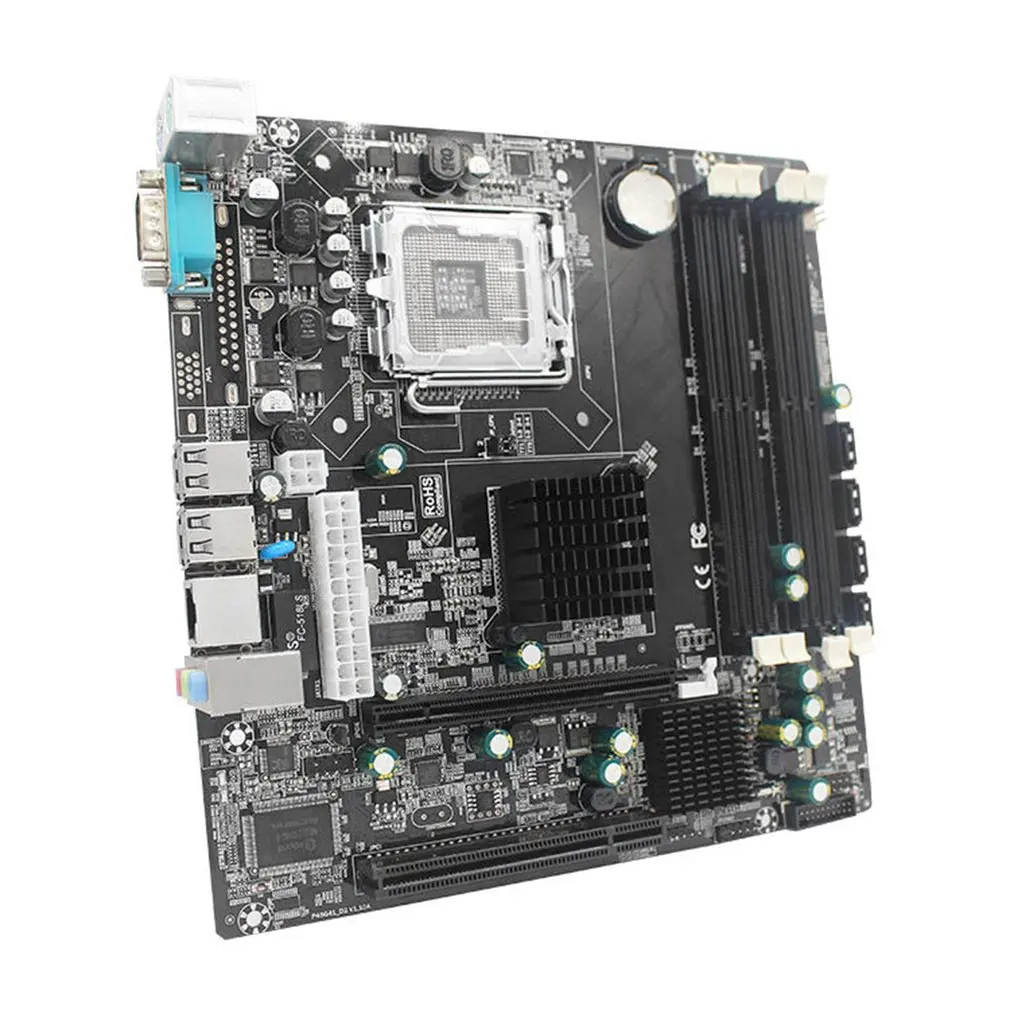 P45 настольная материнская плата LGA 771 LGA 775 двойная плата DDR2 Поддержка L5420 DDR2 USB Звуковая сетевая карта SATA IDE
