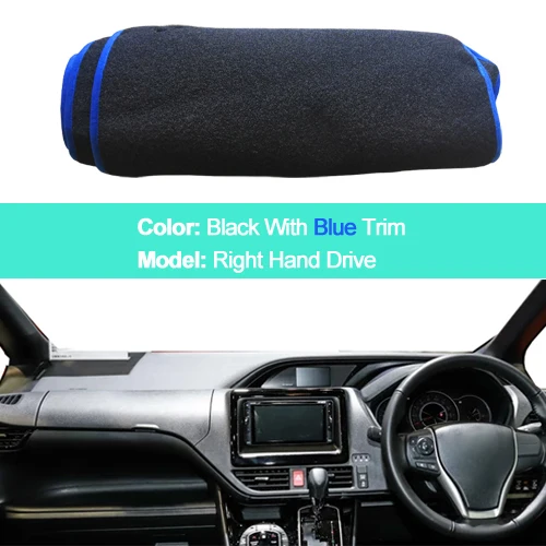 

Накладка на внутреннюю приборную панель автомобиля, коврик, подушка для Toyota Noah Voxy 2014, 2015, 2016, 2017, 2018, 2019, правый руль, солнцезащитный козырек