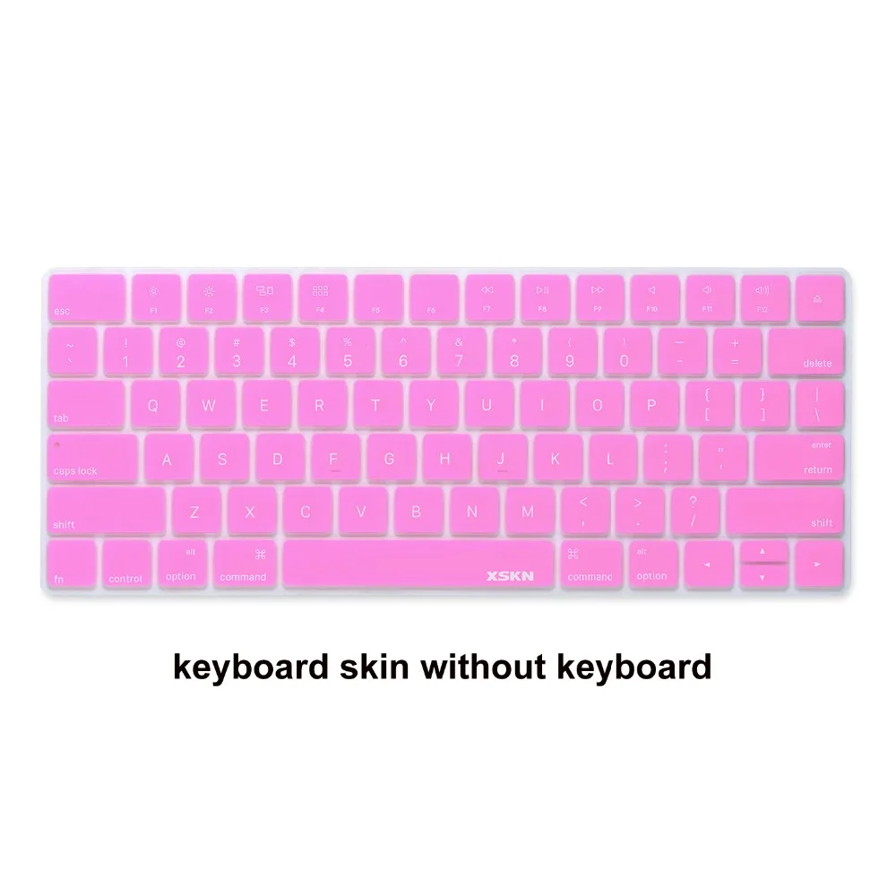 Защитный чехол для клавиатуры Защитная пленка XSKN Pink Apple Wireless Magic Keyboard