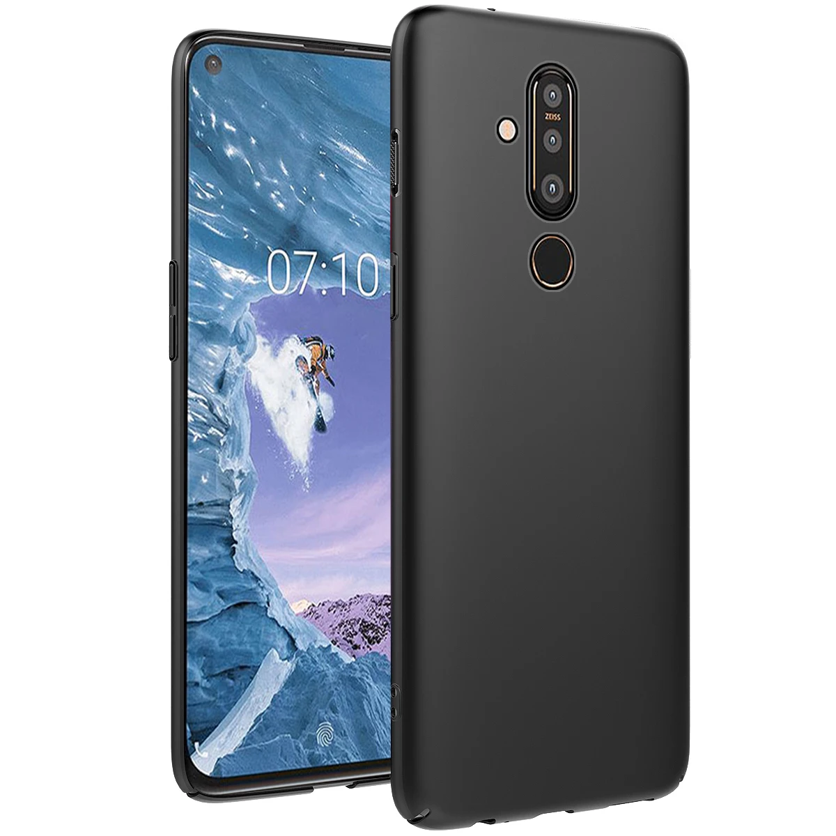 Для Nokia 7 2 6 2X71 4 3 1 Plus 8 9 PureView чехол тонкий мягкий ТПУ противоударный защитный для