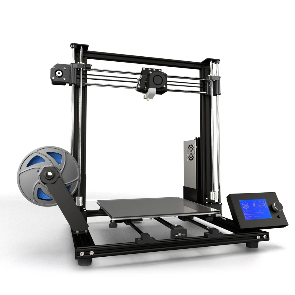 Anet A8 Plus 3d Принтер Комплект самостоятельной сборки 300*300*350 мм подвижная ЖК-панель управления защита от перегрузки по току материнская плата