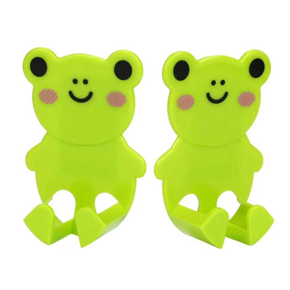 Shelves for wall rack Cartoon Plug Holder Storage Rack Hook Kitchen Decoration Cute plastic drop ship | Дом и сад