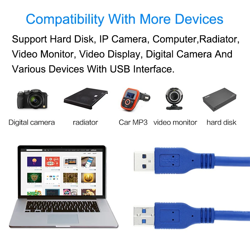 EGRINCY, быстрая скорость, USB 3,0, тип A, папа-тип A, кабель-удлинитель, USB кабель для передачи данных, удлинитель для радиатора, веб-камера, автомобильная MP3 Камера