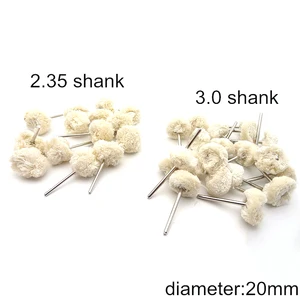 1 шт. 2,353 мм хвостовик 20 мм специальный полировальный станок для удаления мигания Используйте шерстяной шарик шлифовальные головки накладка шлифовка нефрита