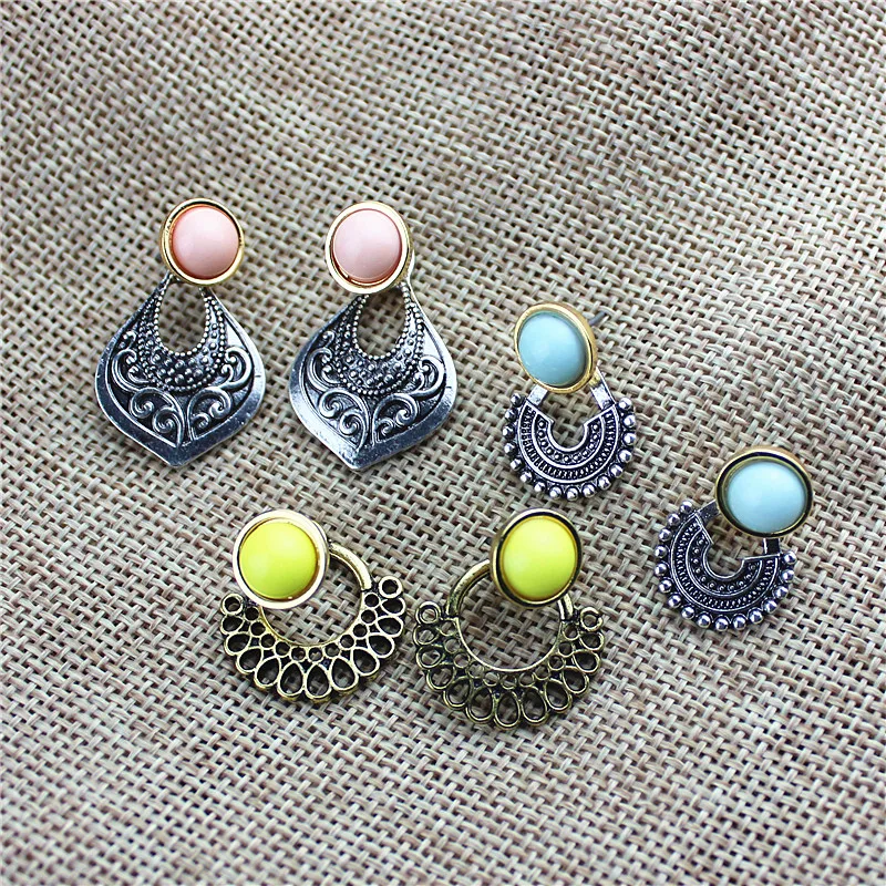 Gorgeous fashion accessories wholesale 3 girls birthday party dismountable for a set of earrings gift free shipping | Украшения и