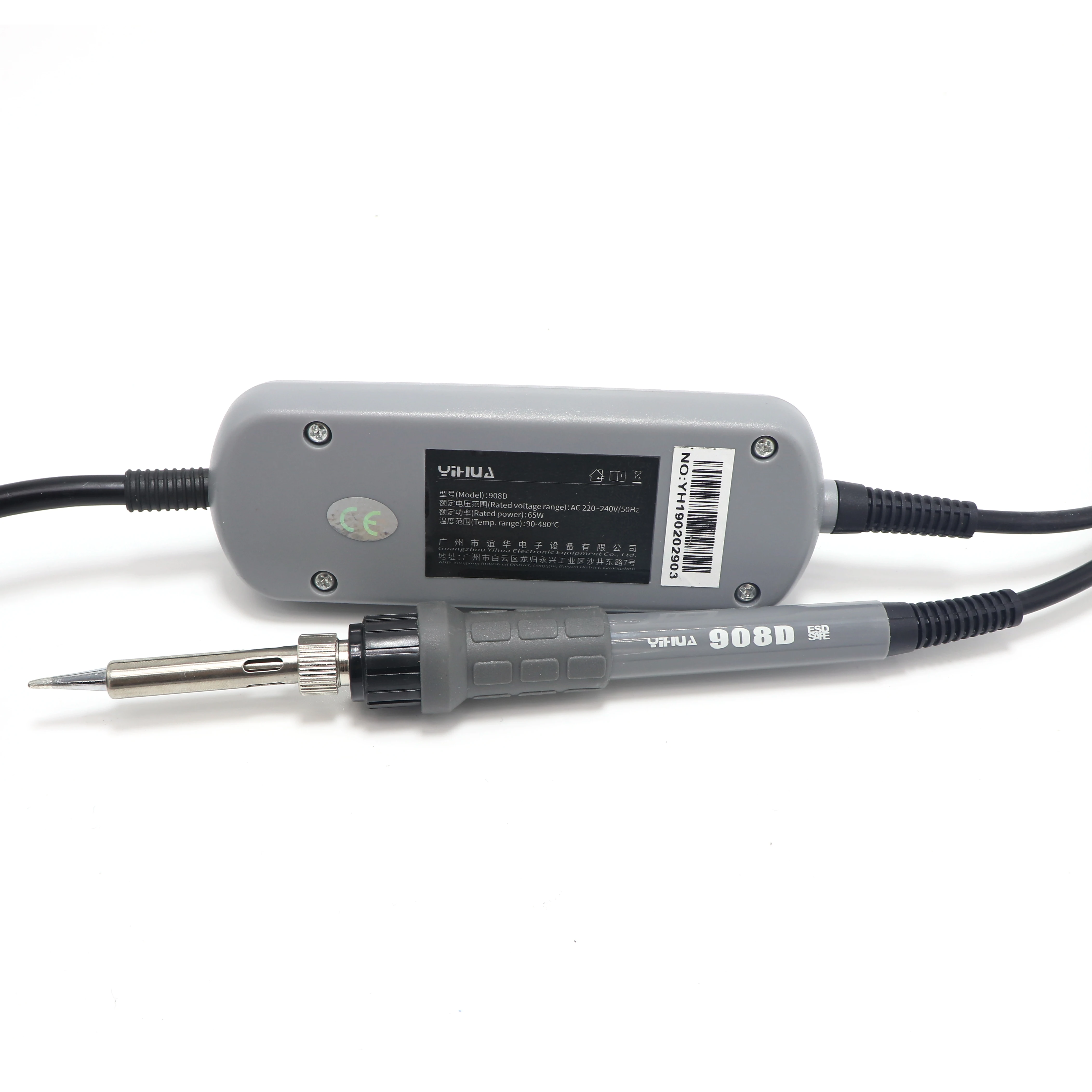 YIHUA 908D 908 220 В/110 В паяльная станция Мини Портативный Регулируемый Электрический