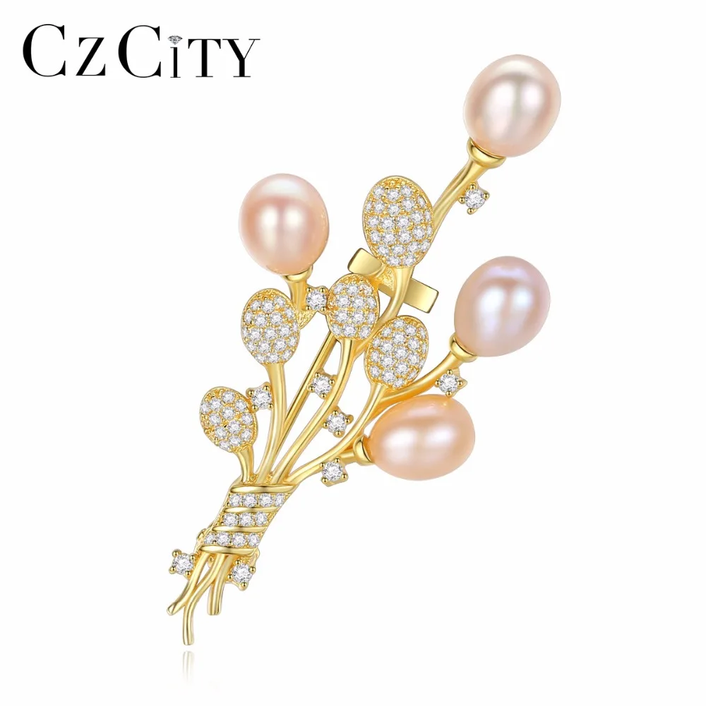 Винтажная брошь CZCITY оптовая продажа подарки для женщин броши платьев ювелирные