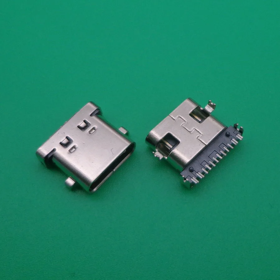 1 50 шт. 16 контактный разъем SMT с потайной панелью USB 3. 0 Type c гнездо Micro usb для зарядки