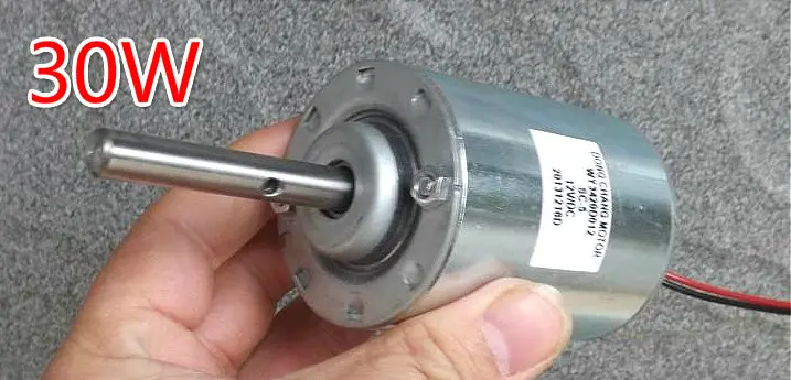 Двигатель с постоянным магнитом постоянный ток 12 В положительный и