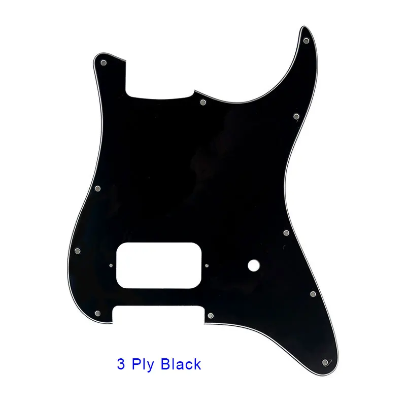 Pleroo гитара 11 винтовых отверстий накладки костюм для fender Tom Delonge гитара Stratocaster US spec Strat с мостом Humbucker