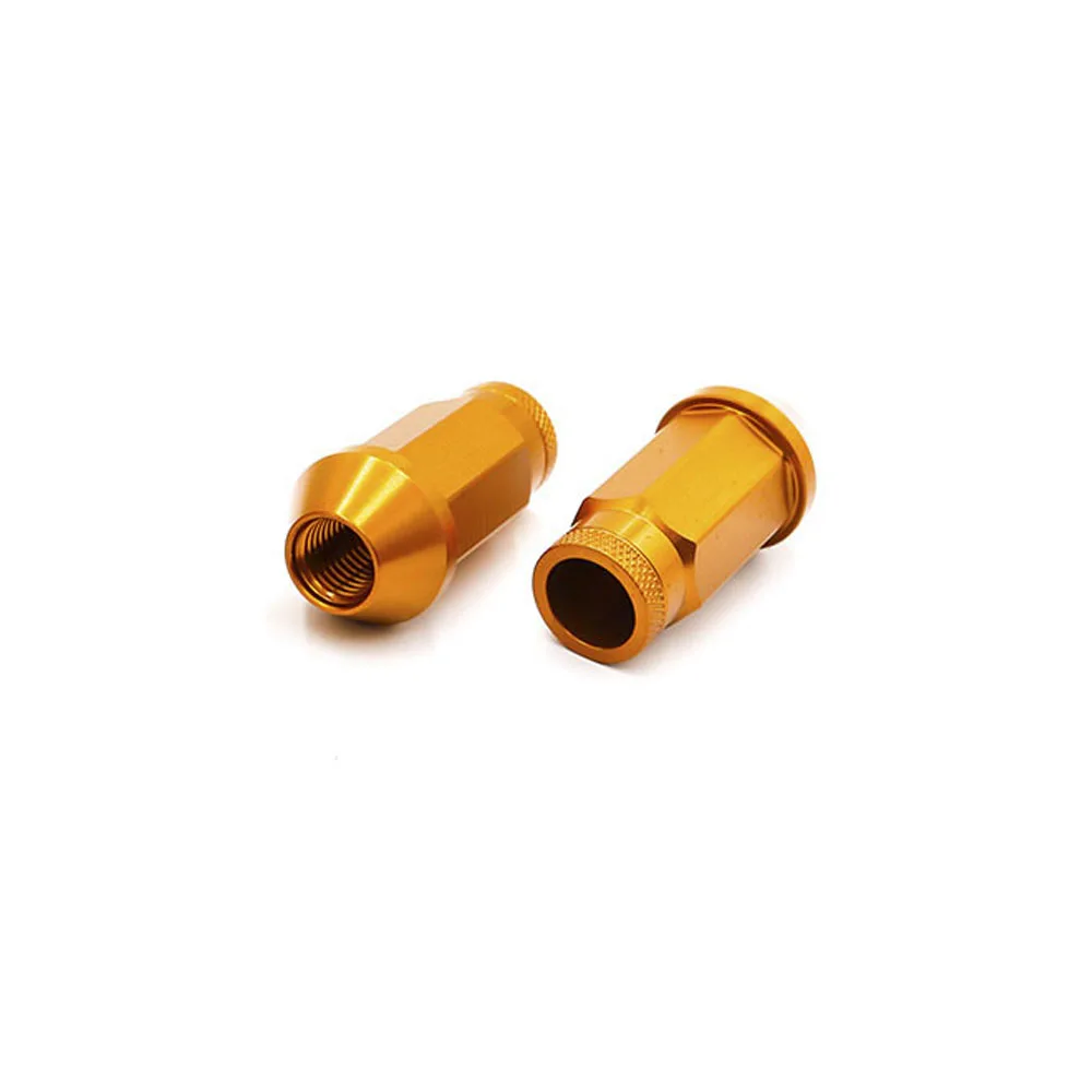 20 шт. красные M12x1.5 гоночные кованые 7075-T6 гайки из алюминиевого сплава 35 мм