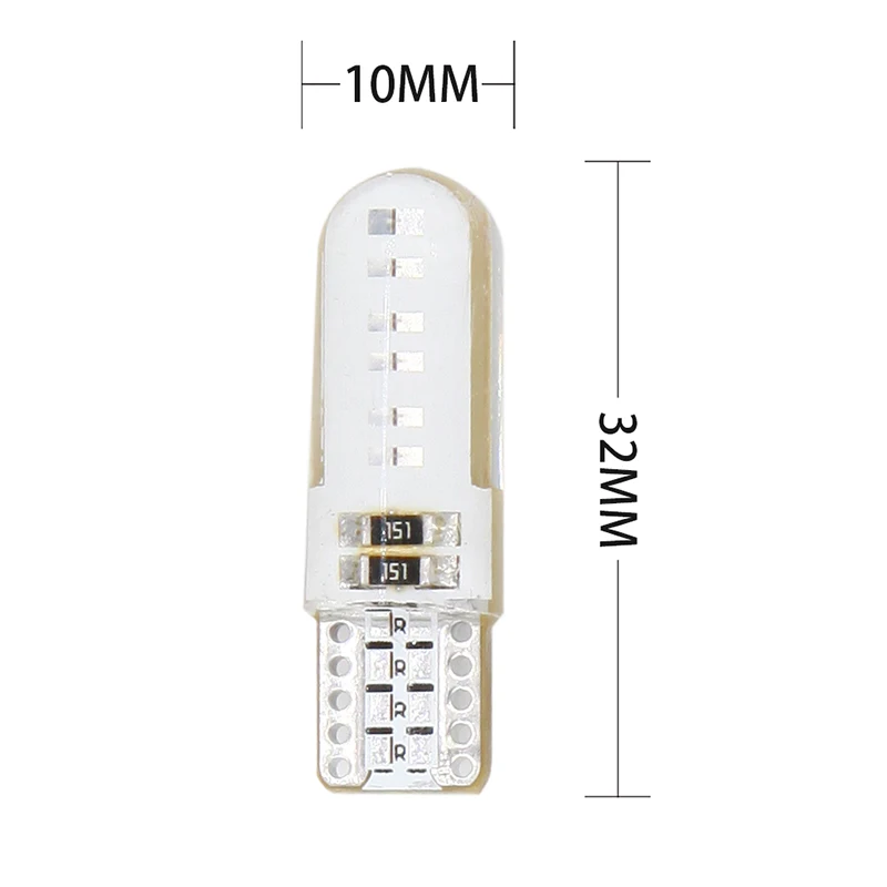 Светодиодные Габаритные огни t10 w5w CAN шина Cob 194 168 led siclicone gel COB для салосветильник
