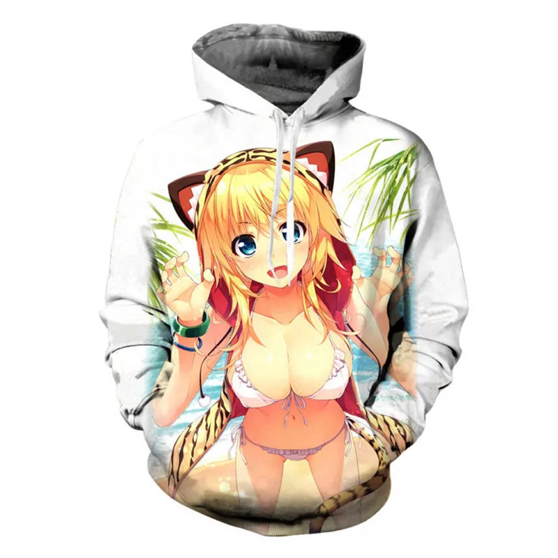 Толстовка SOSHIRL Sunshine Kawaii с принтом для девочек унисекс одежда пар милый тигровый