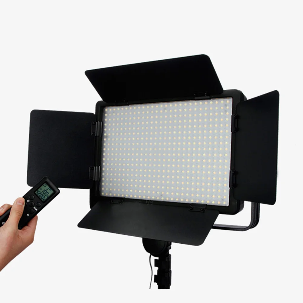 Godox 500 Светодиодная панель LED500C 3300 5600K двухцветный/LED500W белый свет видео Освещение +