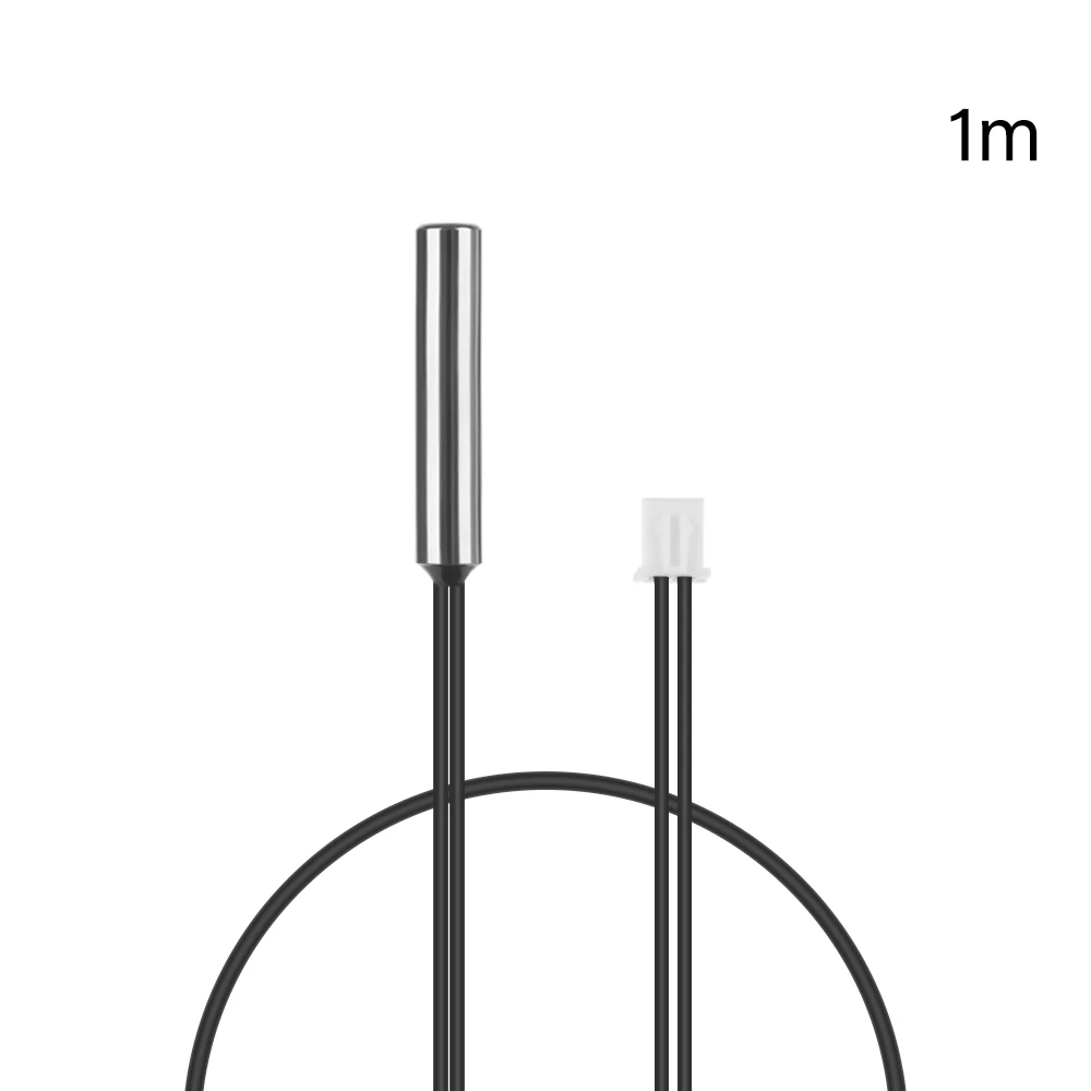 B3950 10K 1m 0,5 м/1 м/2 м/3 м/5 м/10 м DS18B20 10 к 1% B3950 водонепроницаемый цифровой датчик температуры зонд NTC термистор тепловой кабель - Цвет: B3950 10K 1m