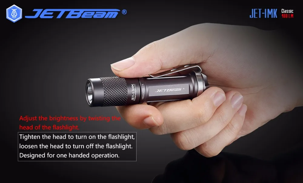 Jetbeam JET-I MK I-MK Cree XP-G2 светодиодный светильник-480 люмен w/8x Eco-Sensa AA батареи w/эксклюзивный Jetbeam брелок Светильник