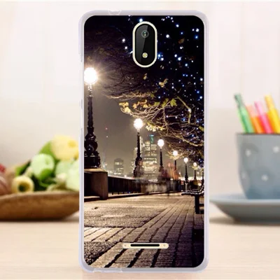 Мягкие силиконовые чехлы чехол с рисунком башни и бабочки для Micromax Q421 Canvas Magnus HD |