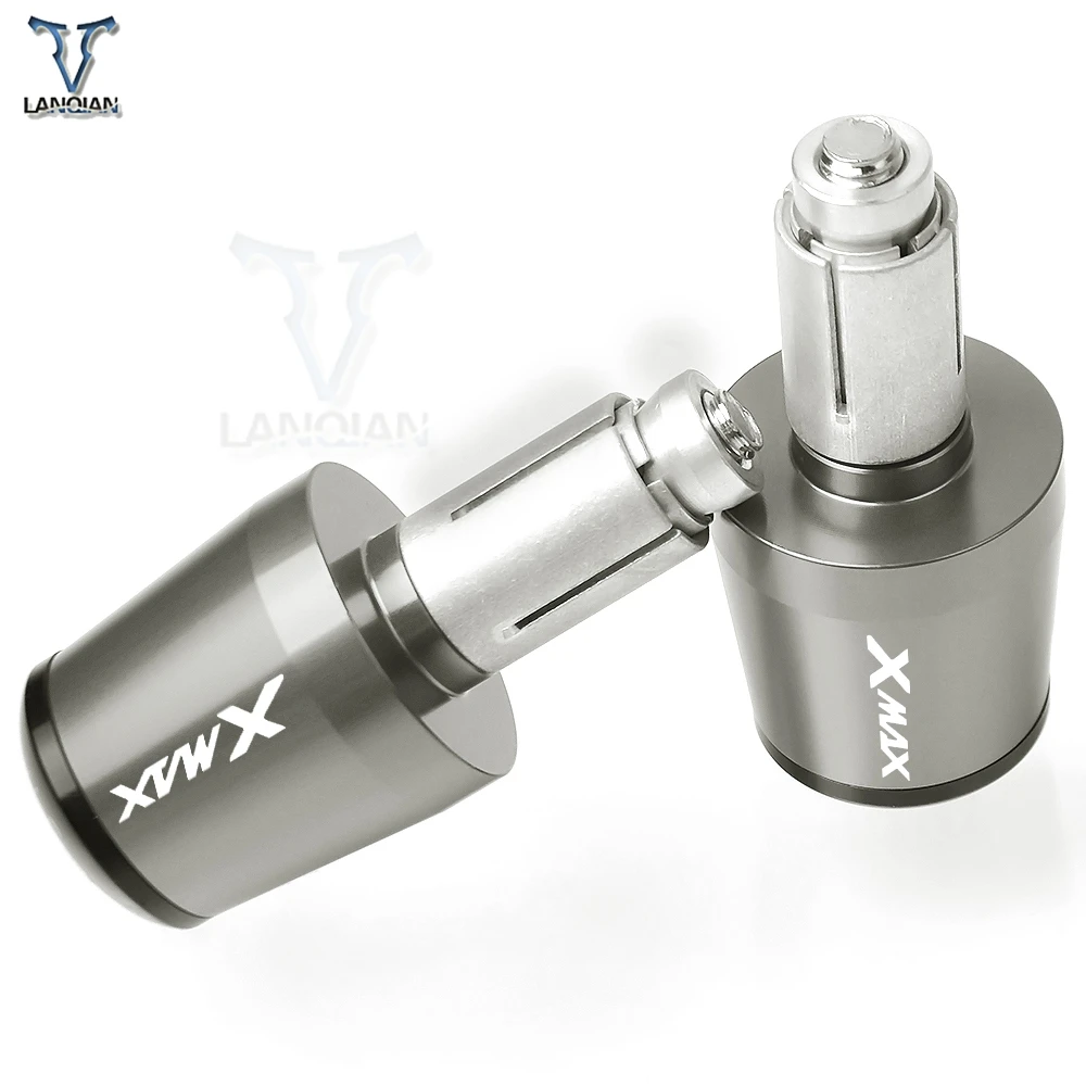 Для YAMAHA XMAX 300 X MAX 125/200/250/400 рукоятки руля мотоцикла заканчивается наконечники