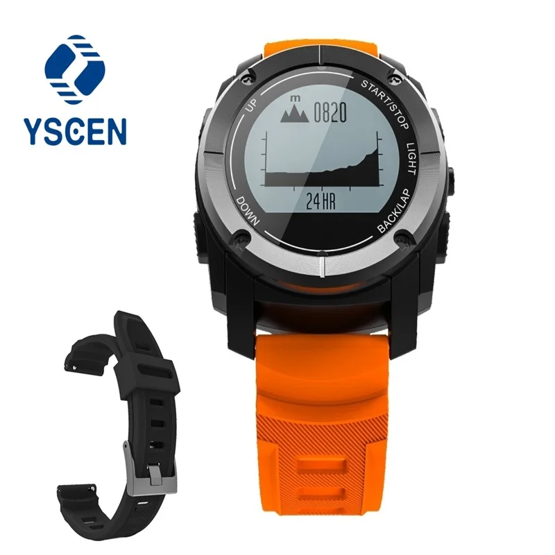 YSCEN S928 gps Спорт на открытом воздухе Смарт часы IP66 жизни Водонепроницаемый с