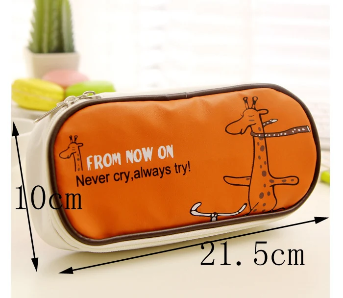 Новый мультяшный чехол карандаш для мальчиков и девочек милые школьные Чехлы