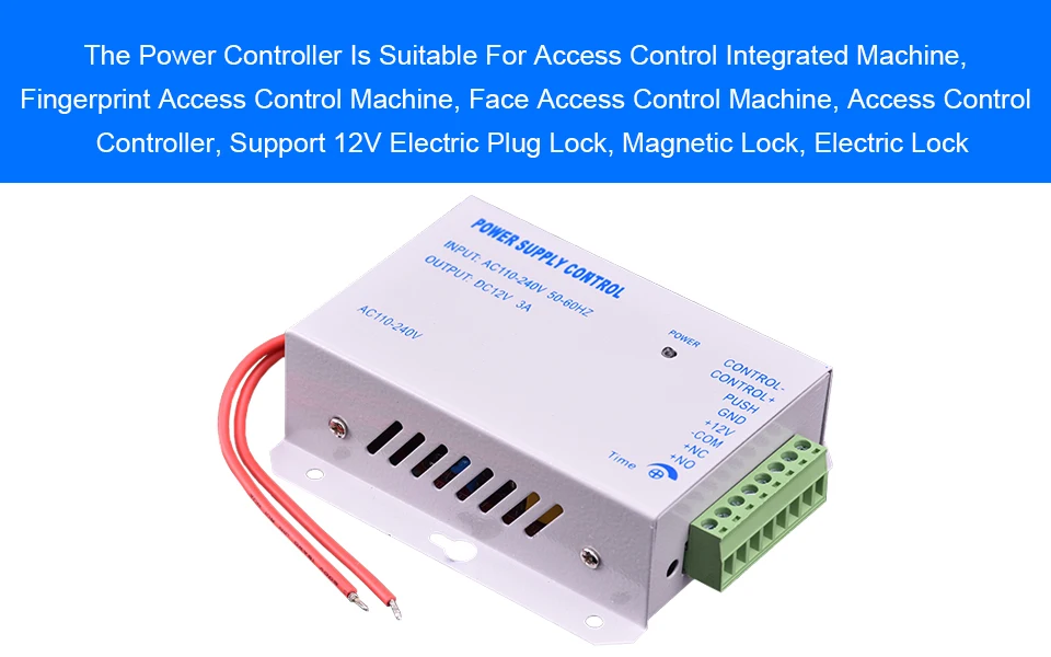 Eseye DC 12V 3A новая система контроля допуска к двери переключатель питания AC 110~ 240V Время задержки 15s высокое качество управления питанием
