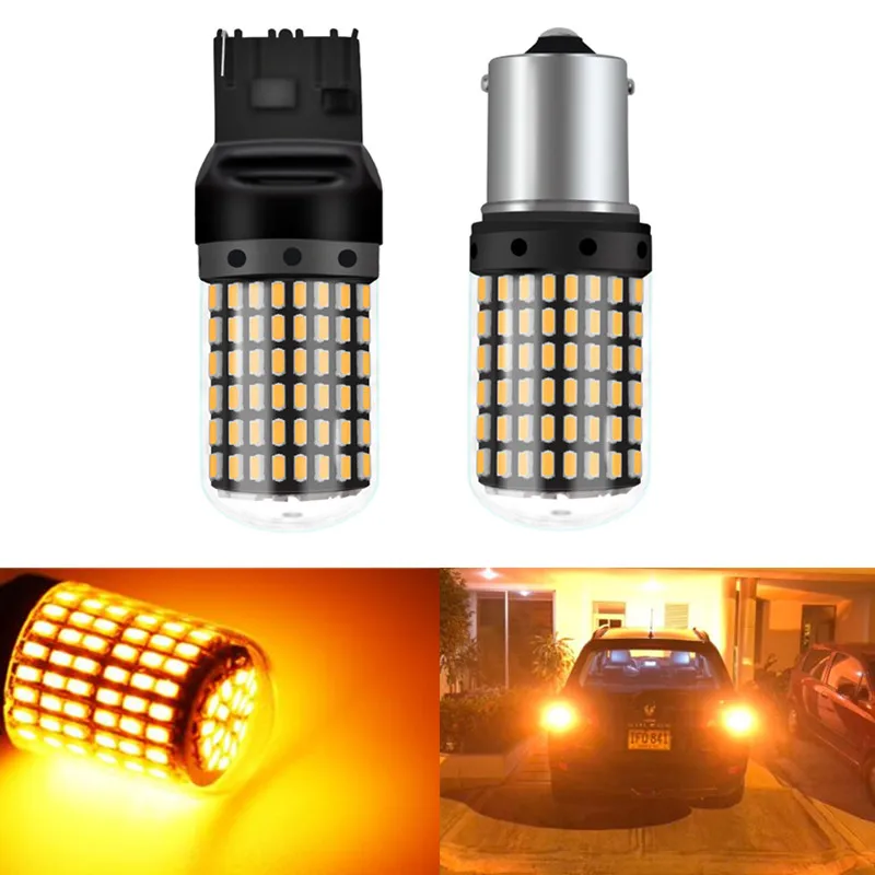 1 шт. светодиодный лампы 3014 144smd сигнала поворота светильник без вспышки CanBus