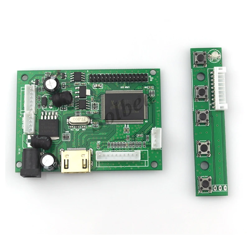 Горячая универсальный микро-hdmi 50PIN TTL LVDS совета модуль монитор Kit для малина PI 2 ЖК