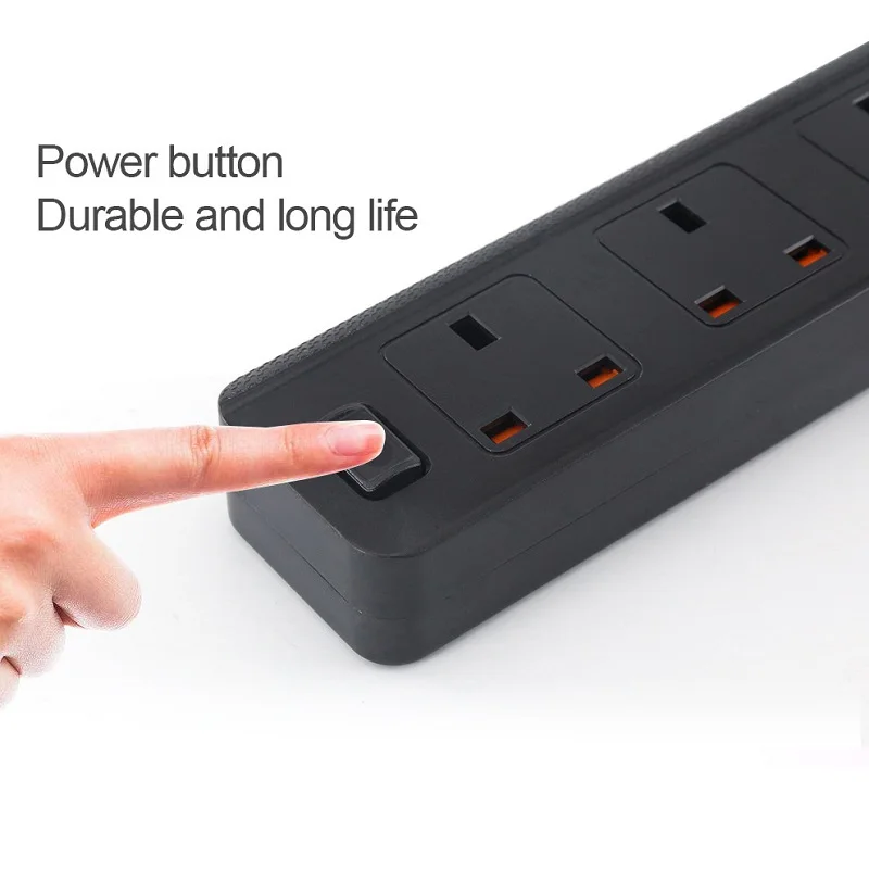 Умный удлинитель с USB портами универсальная розетка для великобритании и