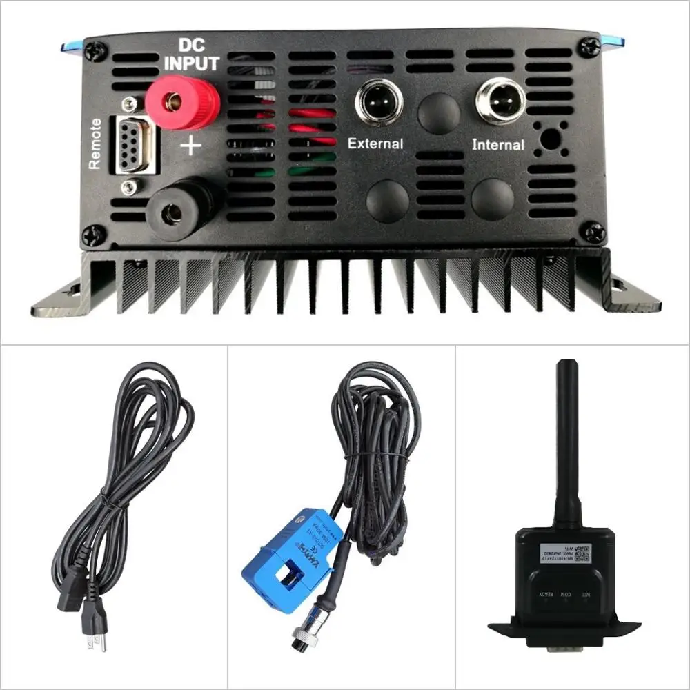 2000W Grid Tie Solar Inverter with Limiter for solar panels battery home PV on grid connected 2KW images - 6