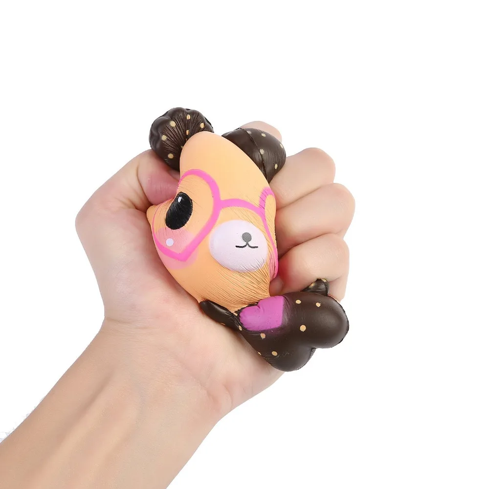 Kawaii Большой Эластичный Мягкий ПУ Сжимаемый медленно Восстанавливающий форму
