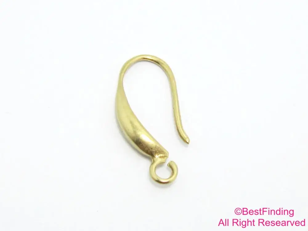 30pcs Brass Earrings hooks findings 18mm Raw brass wires R242 | Украшения и аксессуары