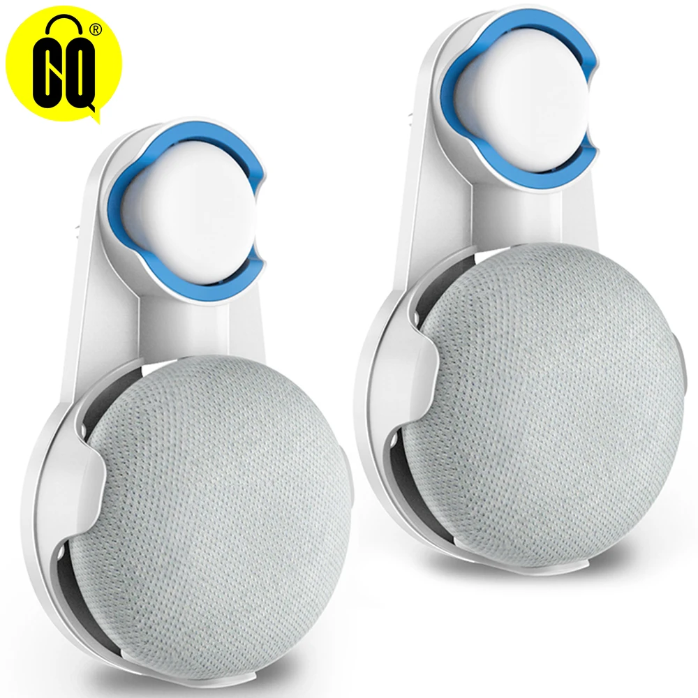 New Outlet Wall Mount Holder for Google Home Mini, A Space-Saving Accessories for Google Home Mini Voice Assistant