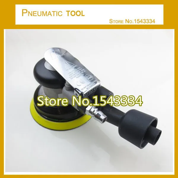 Бесплатная доставка 5 &quotпневматическая шлифовальная машина с вакуумным