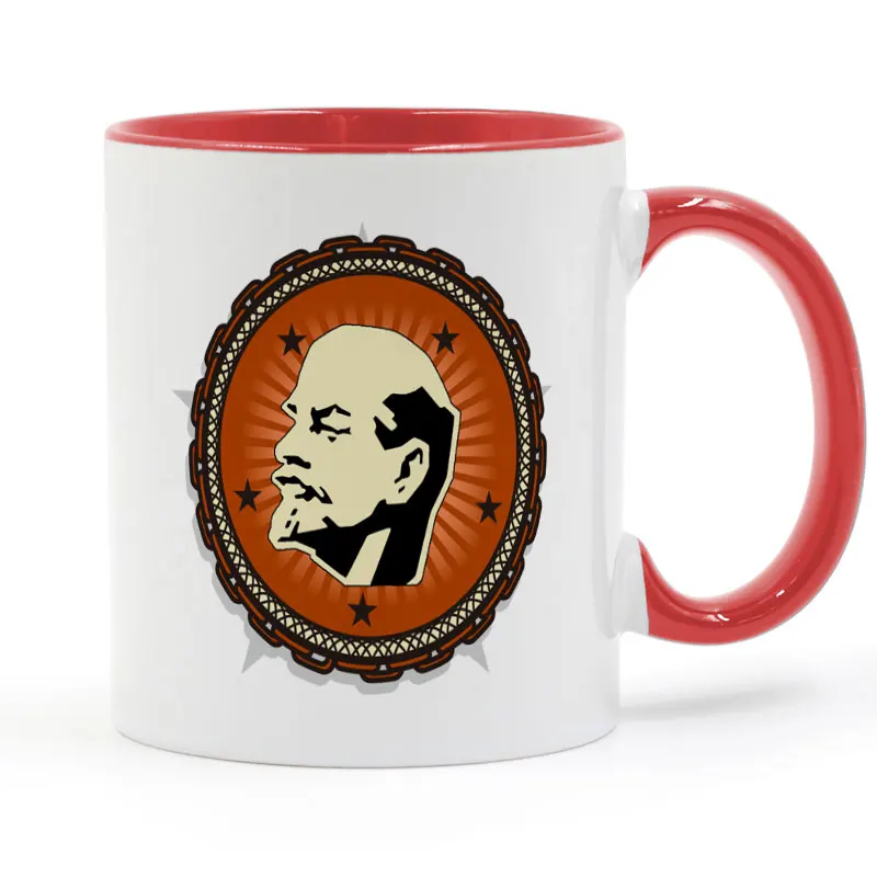 Советский Союз всегда готов LENIN CCCP USSR Кружка Кофе Молоко керамические креативные