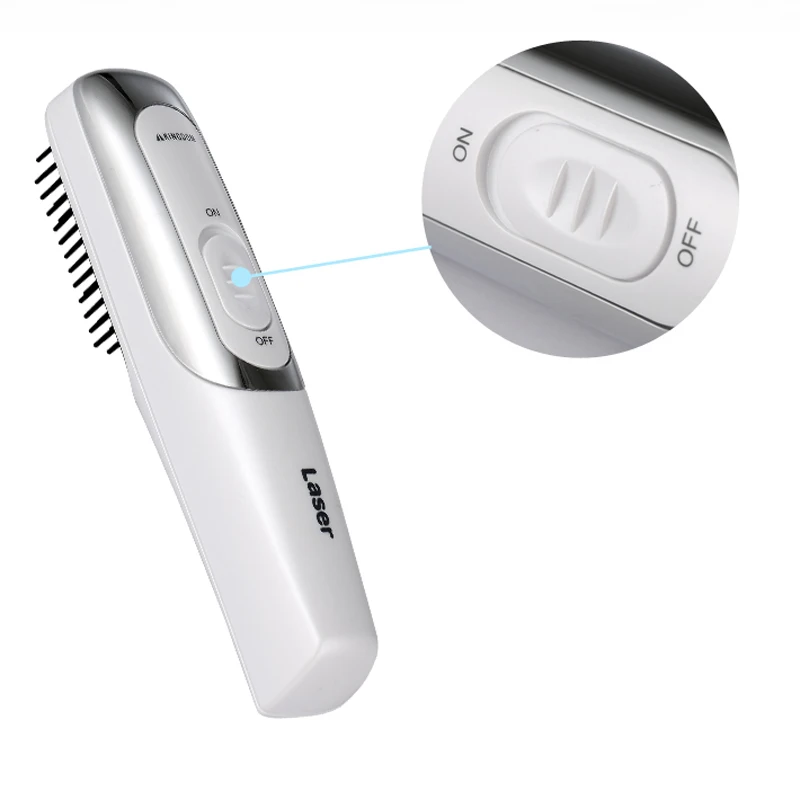 Электрическая инфракрасная расческа для волос лазерная обработка мощная