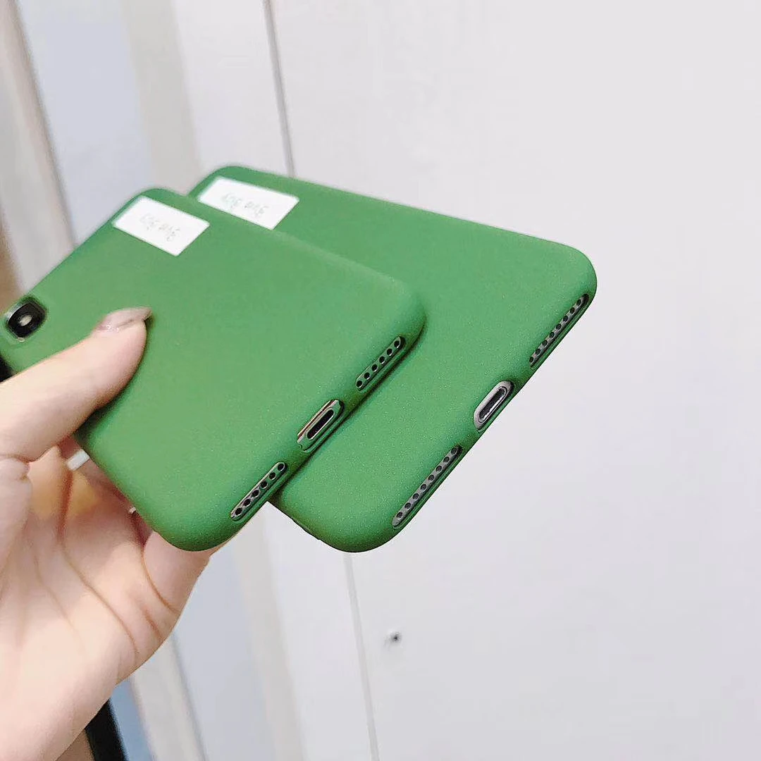 Матовый чехол из ТПУ для iphone X SE 5 5S 6S 6 7 8 Plus Huawei P20 Lite Mate 10 Pro Honor 9 |