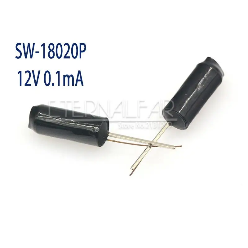SW-200D-420-520D SW-18010P-18015P-18020P-58010P 12V высоковибрационный переключатель наклона шарика двойные бусины пружинный датчик угла переключатели