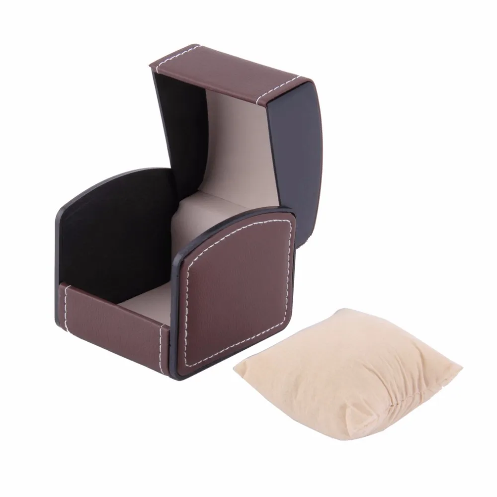 Роскошные коробки для часов витрины шкатулка хранения ювелирных изделий из кожи