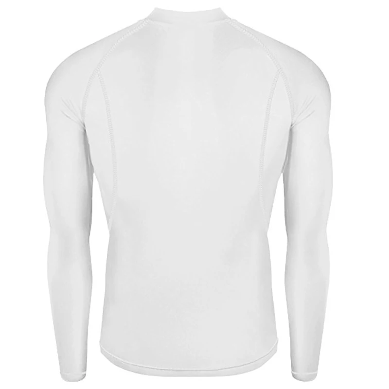 New Premium TakeFive Men's Compression Skin Tight Long Sleeve Top &amp Pants Sets-004+016 White | Мужская одежда