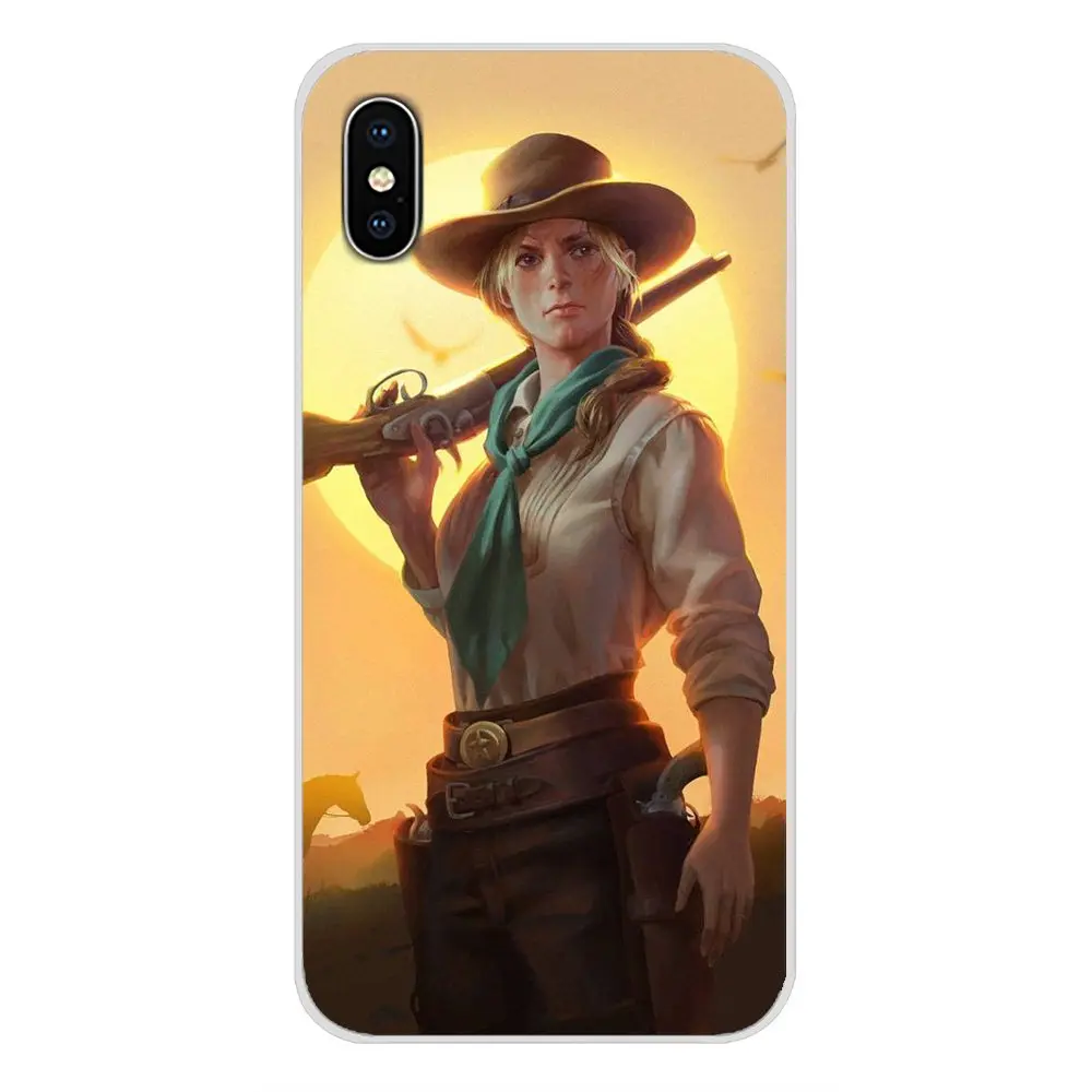 Для Xiaomi Redmi 4A S2 Note 3 3S 4 4X 5 Plus 6 7 6A Pro Pocophone F1 Red Dead Redemption пользовательские аксессуары