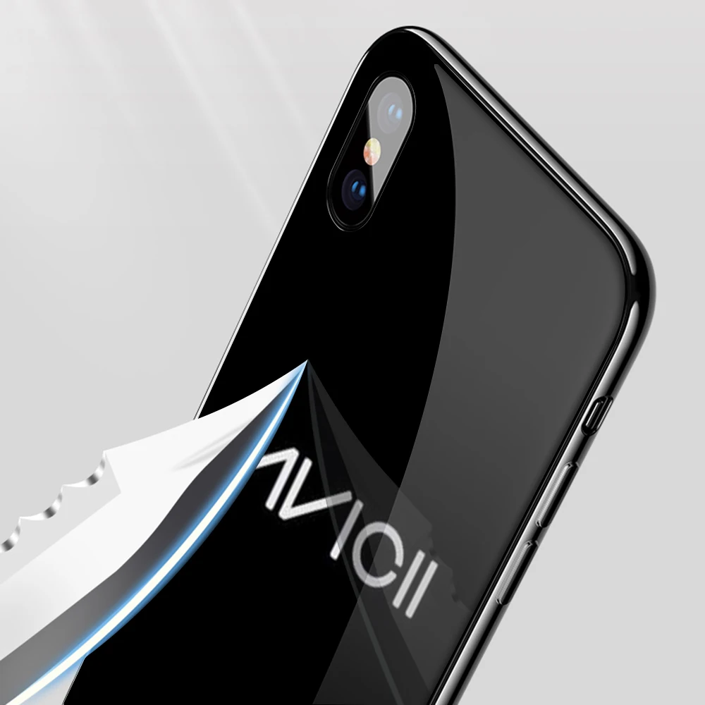 Чехол Lavaza Avicii из закаленного стекла ТПУ для iPhone 6 6S 7 8 Plus 5 5S SE XR X XS 11 Pro MAX | Мобильные