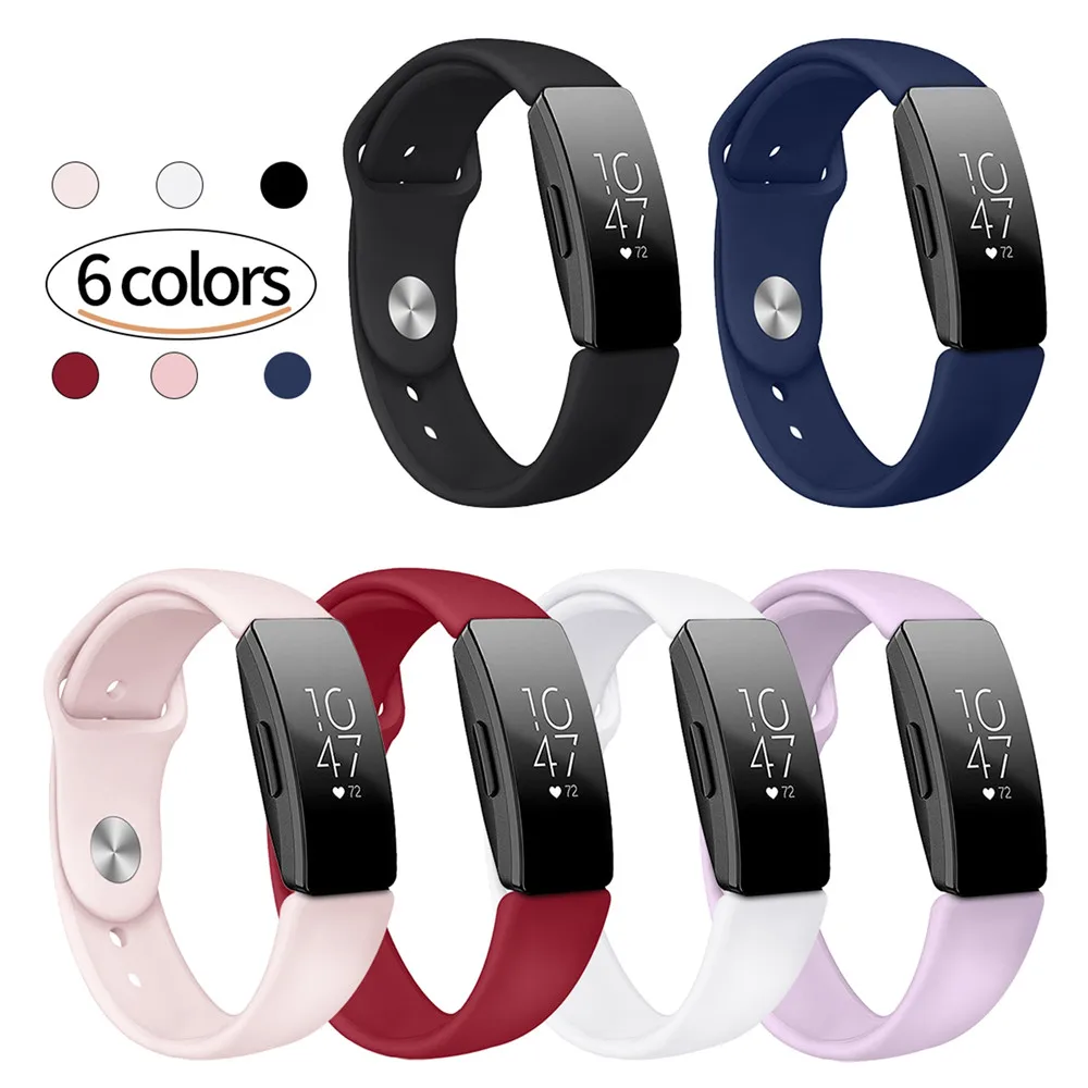 Сменный Спортивный Браслет Силиконовый ремешок для Fitbit Inspire браслет ремешок для Fitbit Inspire HR