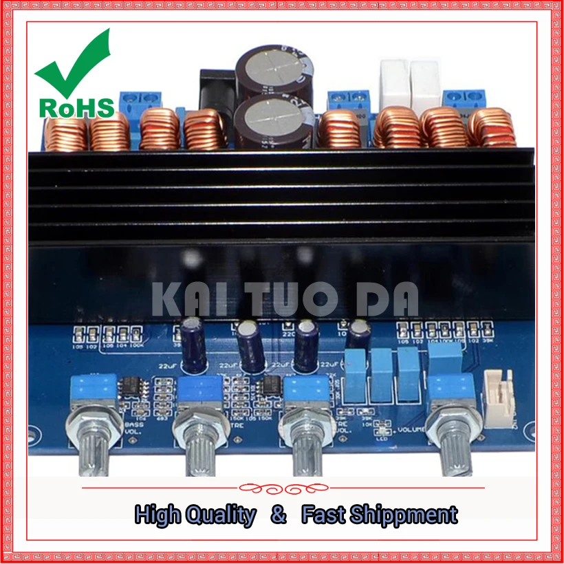 TDA7498 2 1 плата цифрового усилителя мощности за пределами модуля TPA3116|amplifier module|power