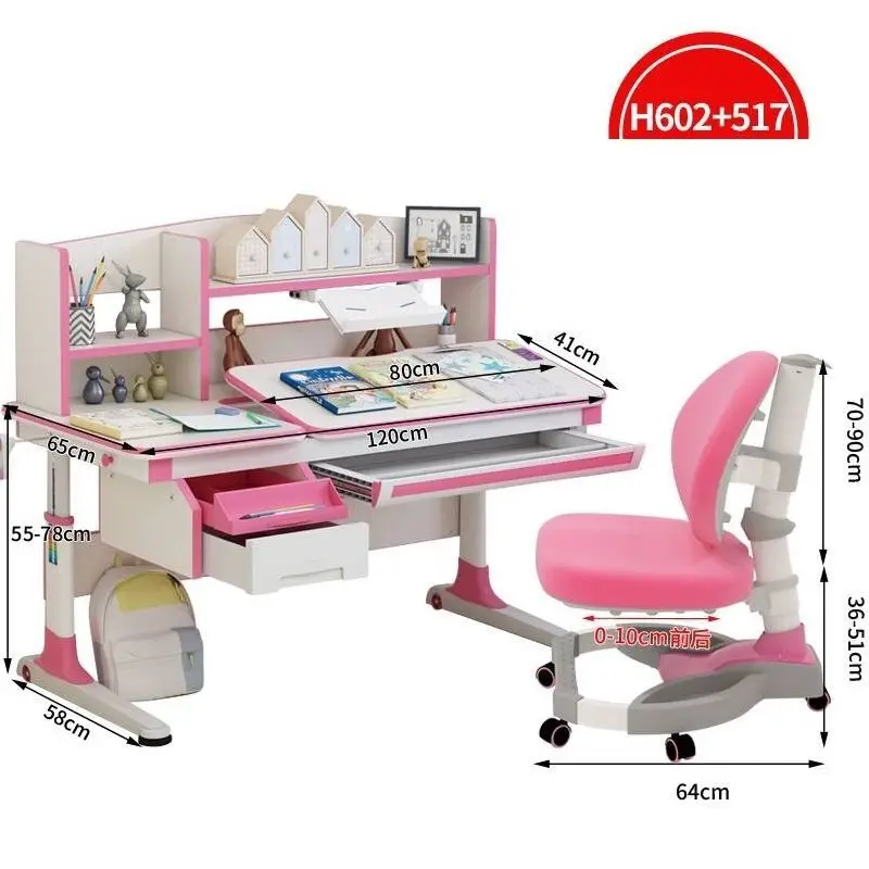 Tablo Pupitre Infantil Estudio мебель Tisch набор Kinder Tafel Tableau Estudiar Enfant стол Escritorio Меса для обучения детский стол - Цвет: Version A