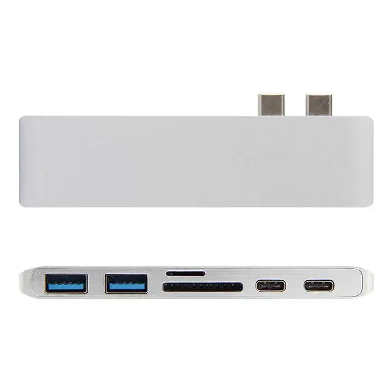 USB-концентратор 6 в 1 два порта USB | Электроника