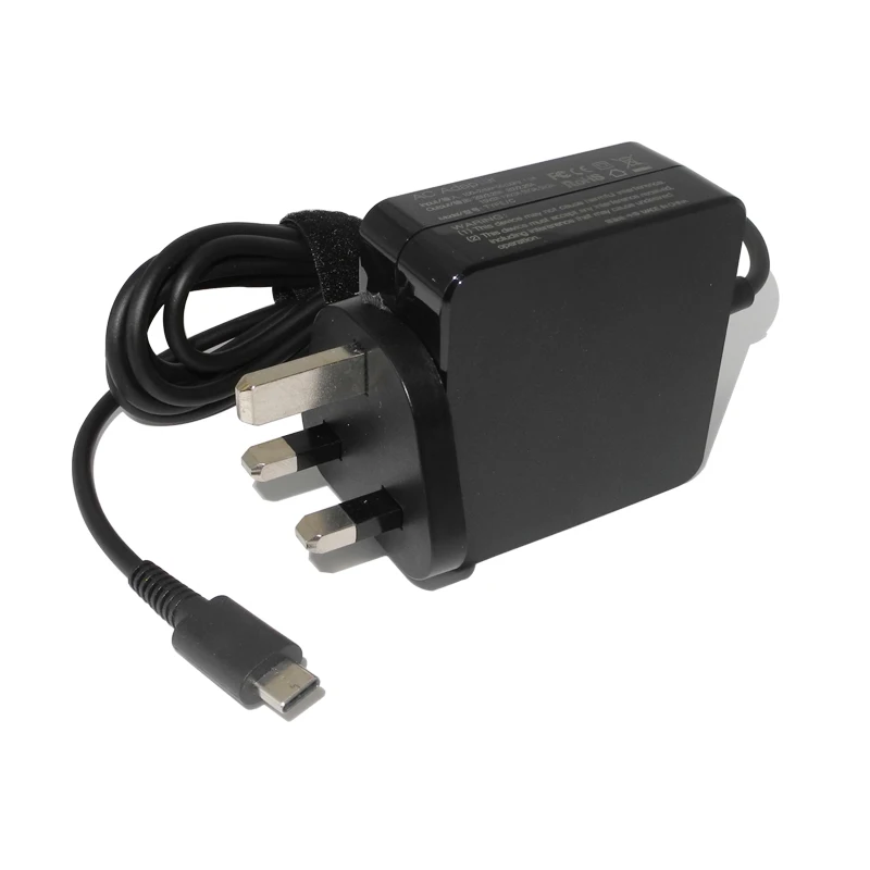 Зарядное устройство для ноутбука 65 Вт USB Тип C адаптер питания переменного тока Lenovo Asus Hp 20 в 3 25 А 15 В 9 12 5 2
