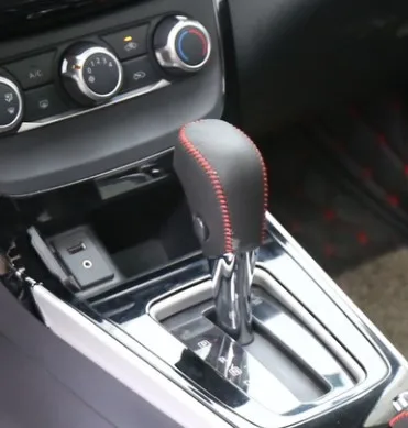 Рычаг переключения передач для Nissan Sentra 2013 2018 универсальный кожаный рычаг высшего